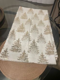 Christmas table cloth