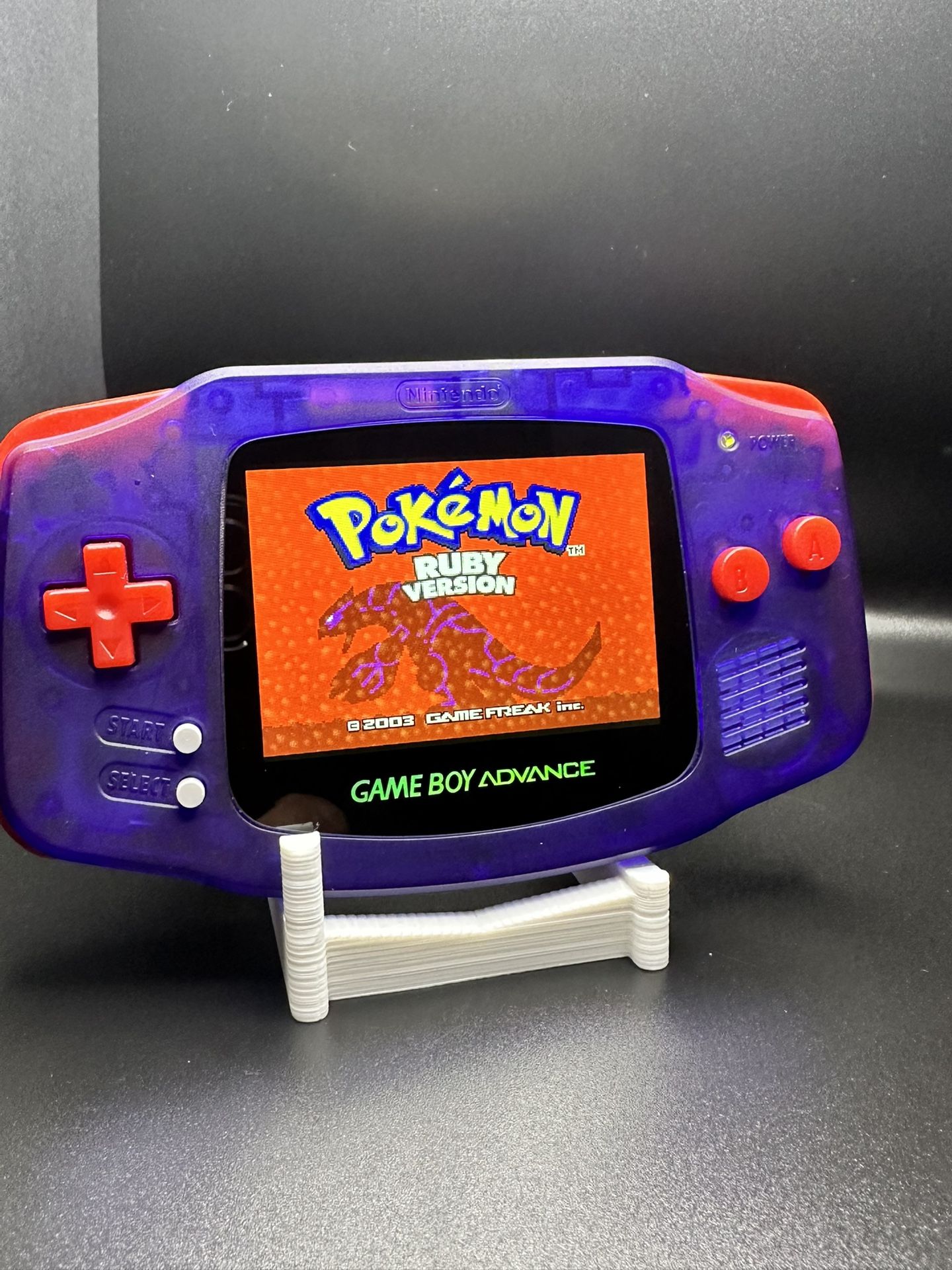 GBA with New Shell, Backlit IPS screen