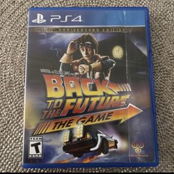 Back to the Future: The Game 30th Anniversary Edition PlayStation 4 (PS4, 2015)
