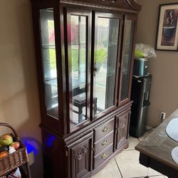 Antique Display Cabinet 
