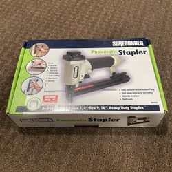 Sure bonder Pneumatic stapler