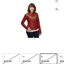 Wonder Woman Moto Jacket