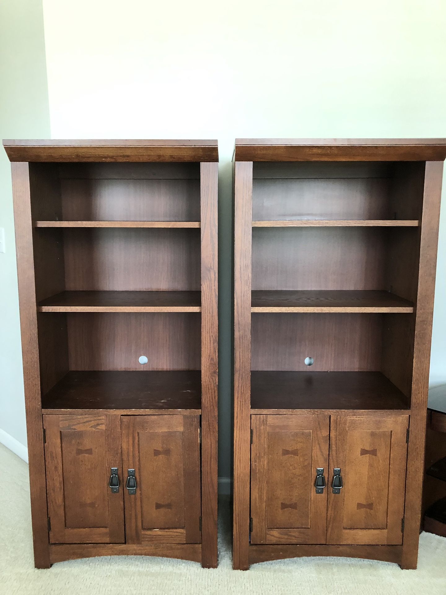Bookshelves - sturdy - $150