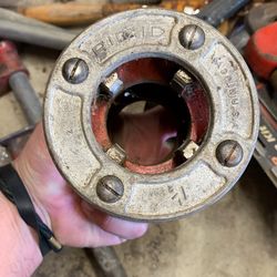 Ridgid 1-1/2” Pipe Threader Die