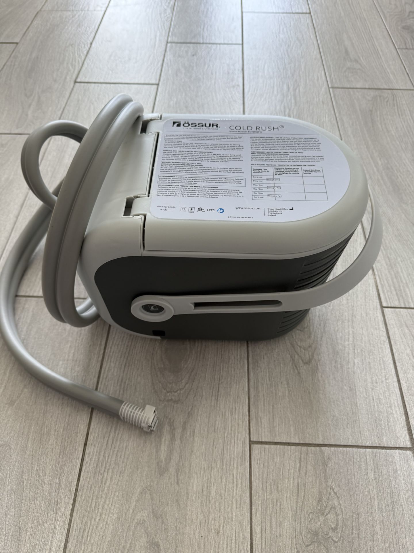 Ossur Cold Rush Cold Therapy W/knee Attachment 