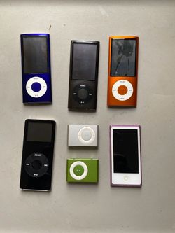 7 Apple iPods ( Parts/Repair)