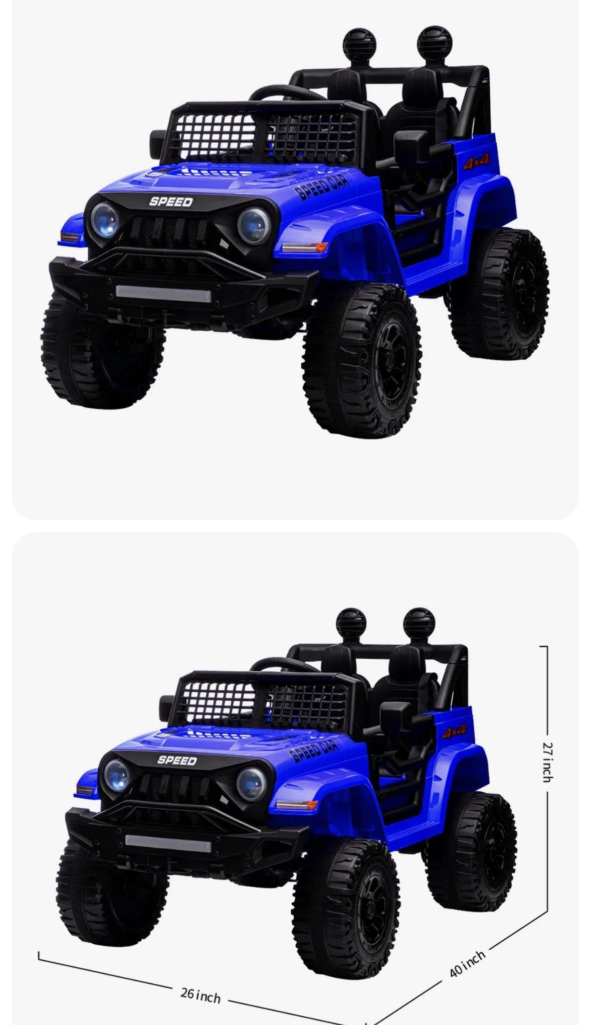 12 V. Kids ELECTRIC CAR WITH REMOTE JUST $199