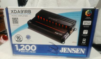 Amplificador jensen 1200wats modelo xda91rb