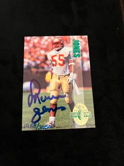 Marvin Jones Signed Card