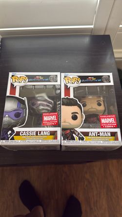 Funko Pop Ant-Man & Cassie Lang Marvel Collector Corps Exclusive Set