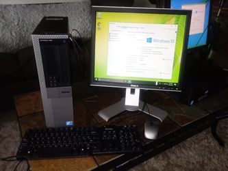 **Refurbished Dell Win10 WiFi Desktop Computer