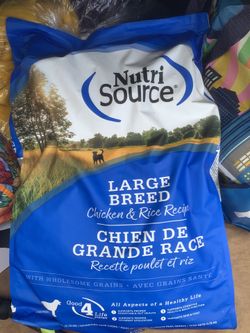 NutriSource Large Breed Chicken & Rice Dog Food