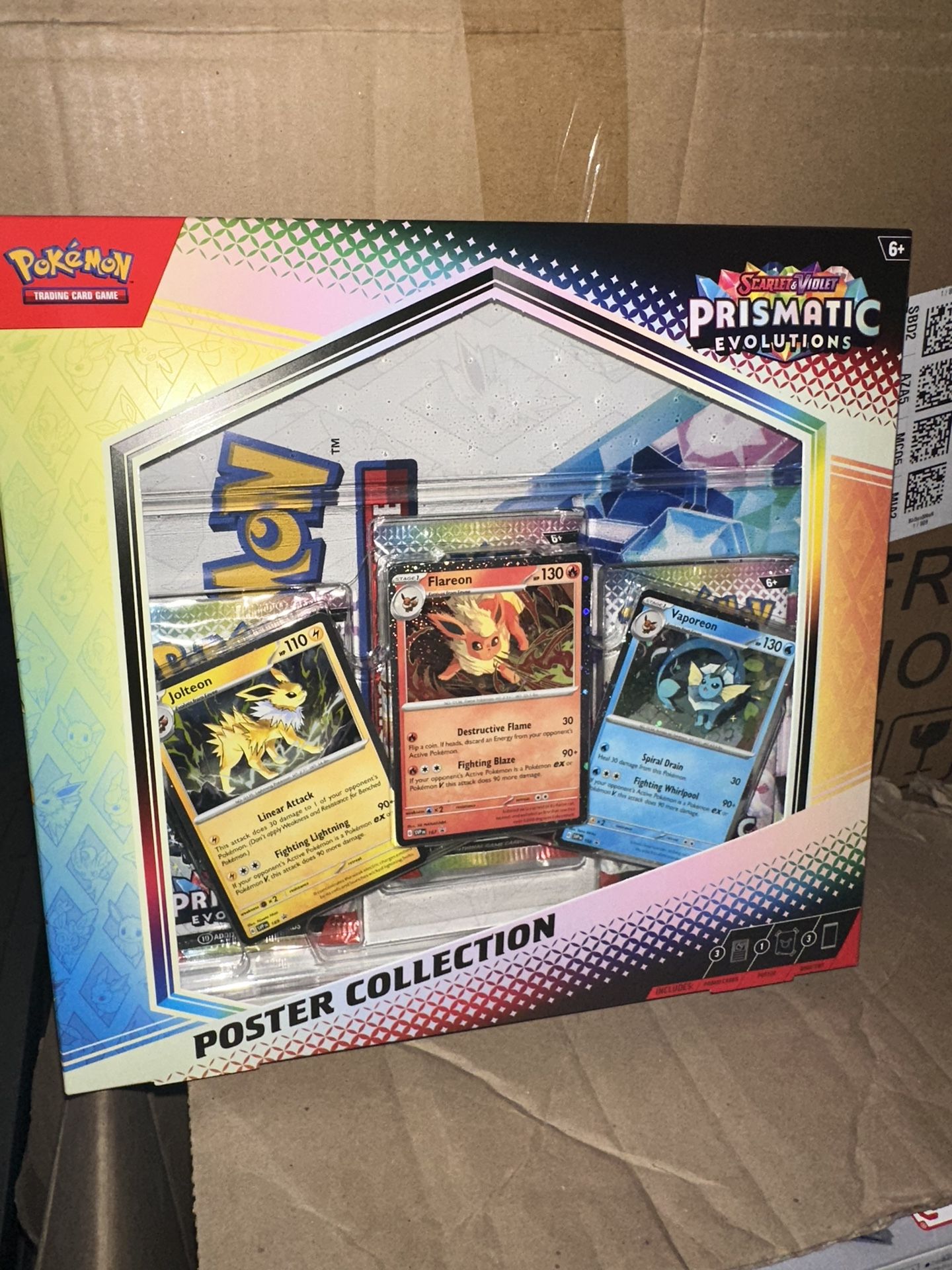 Pokemon Prismatic Evolution Poster Collection 