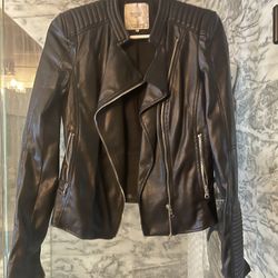 Zara Trafaluc Faux Leather Jacket
