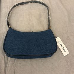 The Drop Denim Shoulder Bag 