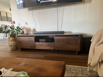 Brand new - in box- tv console *missing one piece