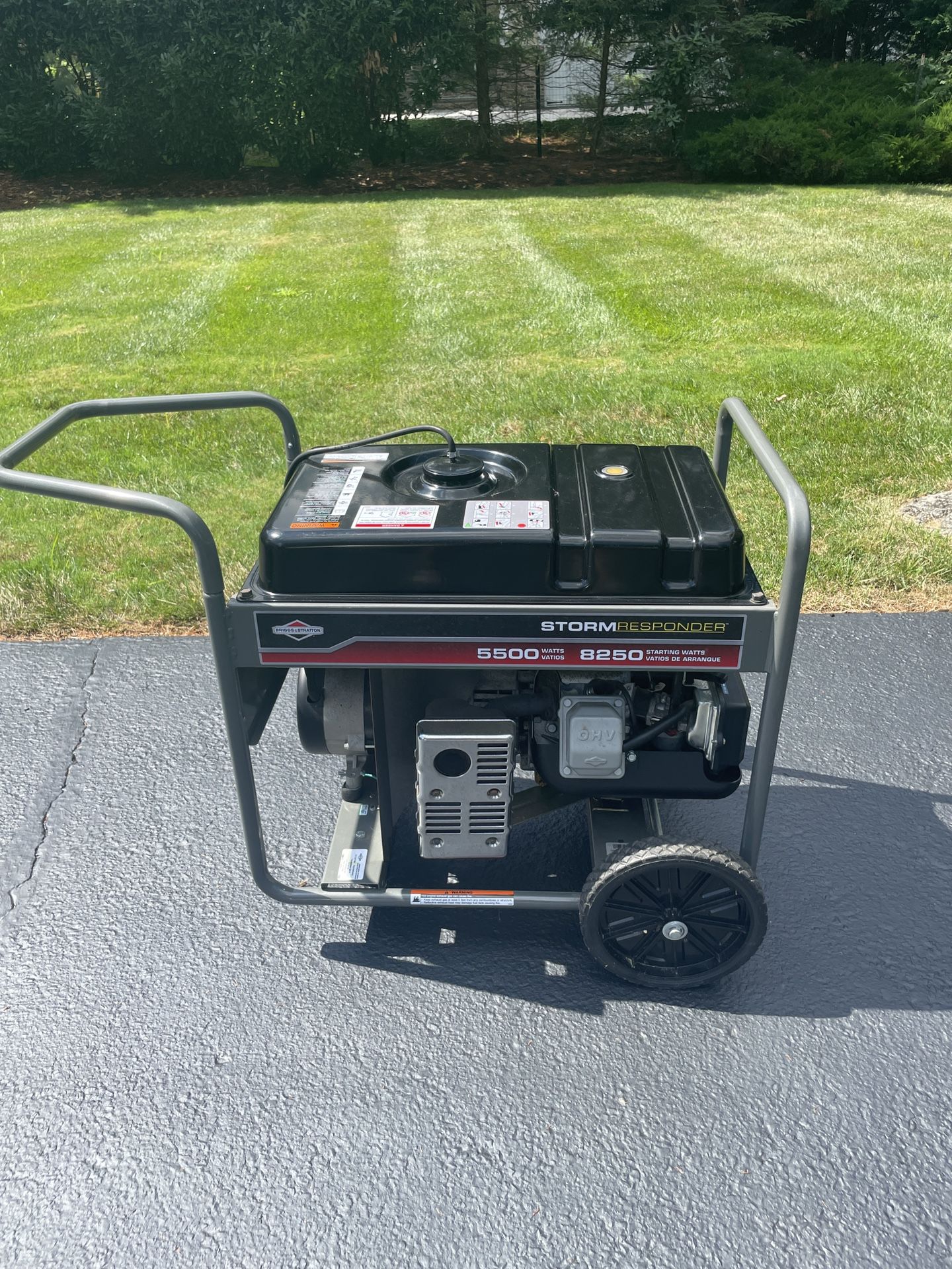 Briggs & Stratton Home Electric 5500 Gasoline Portable Generator