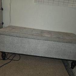 Storage Ottoman Bench 17in Tall And 44 Inches Wide 