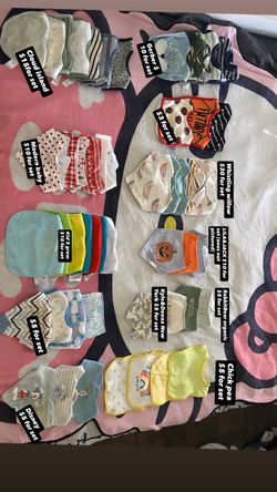 Baby bibs / burp rags