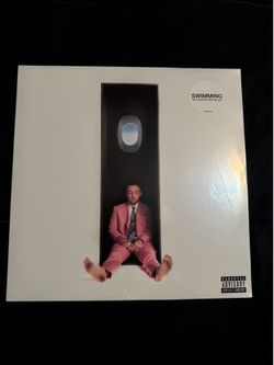 MAC MILLER - SWIMMING (FIRST PRESS w/ OG HYPE STICKER)