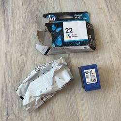 Hp 22 Tri-Color Original Ink