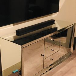 Mirrored Buffet and Bar Console
