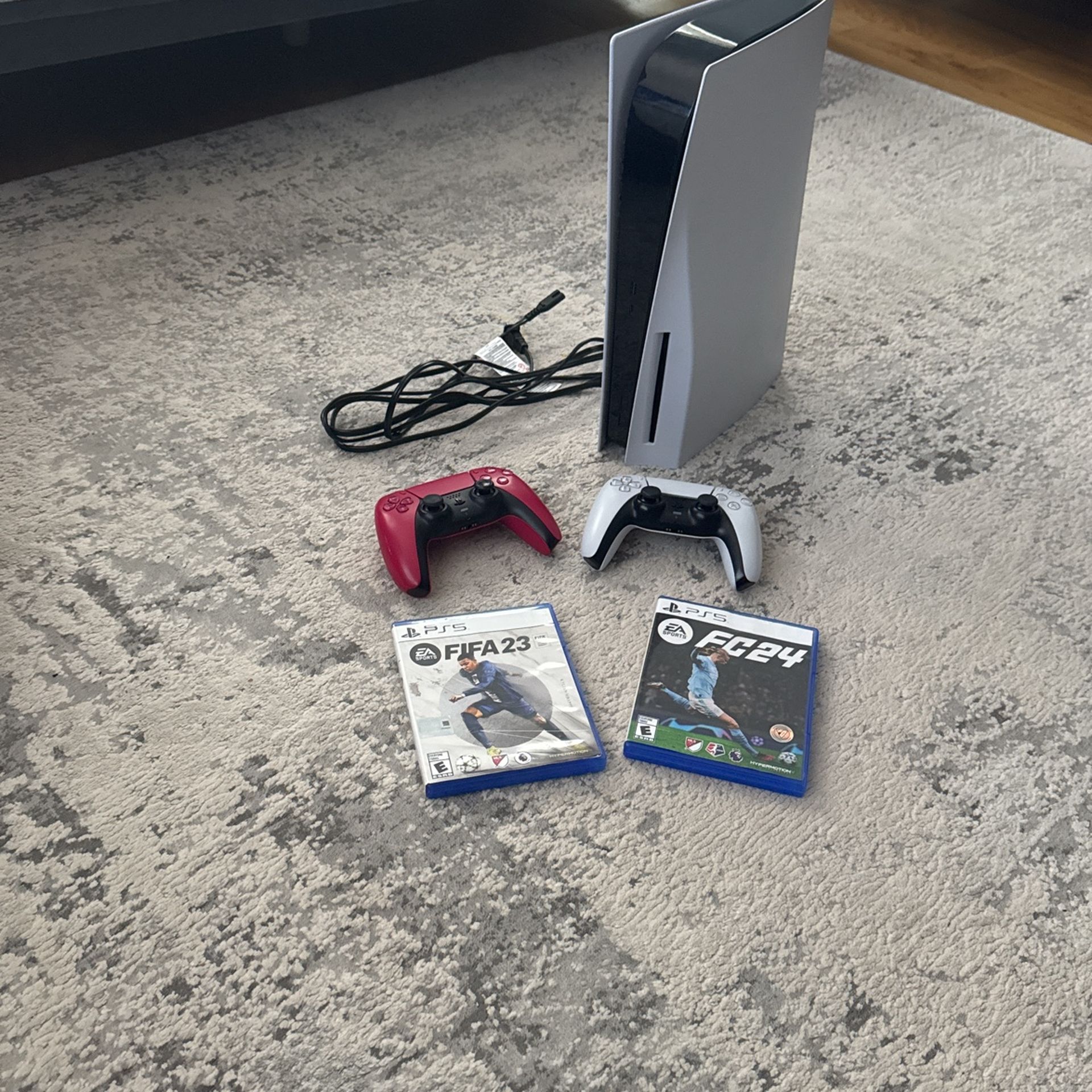 Ps5 Two Controllers Fc 24-25