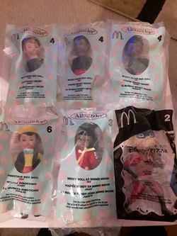 Vintage McDonalds toys Alexander dolls