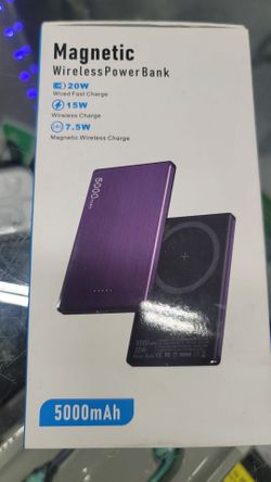 MEGNETIC WIRELESS POWER BANK
