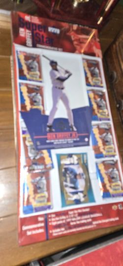 Ken Griffey Jr baseball card commemorative  Sealed upper deck cards set 90s