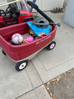 Red flyer wagon