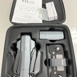 Ruko F11 Drone with 4K HD Camera for Adults , 9800ft Video Transmission , 3 - Axis Gimbal ( 2 - Axis + EIS Anti - shake ) Quadcopter with 2 Batte