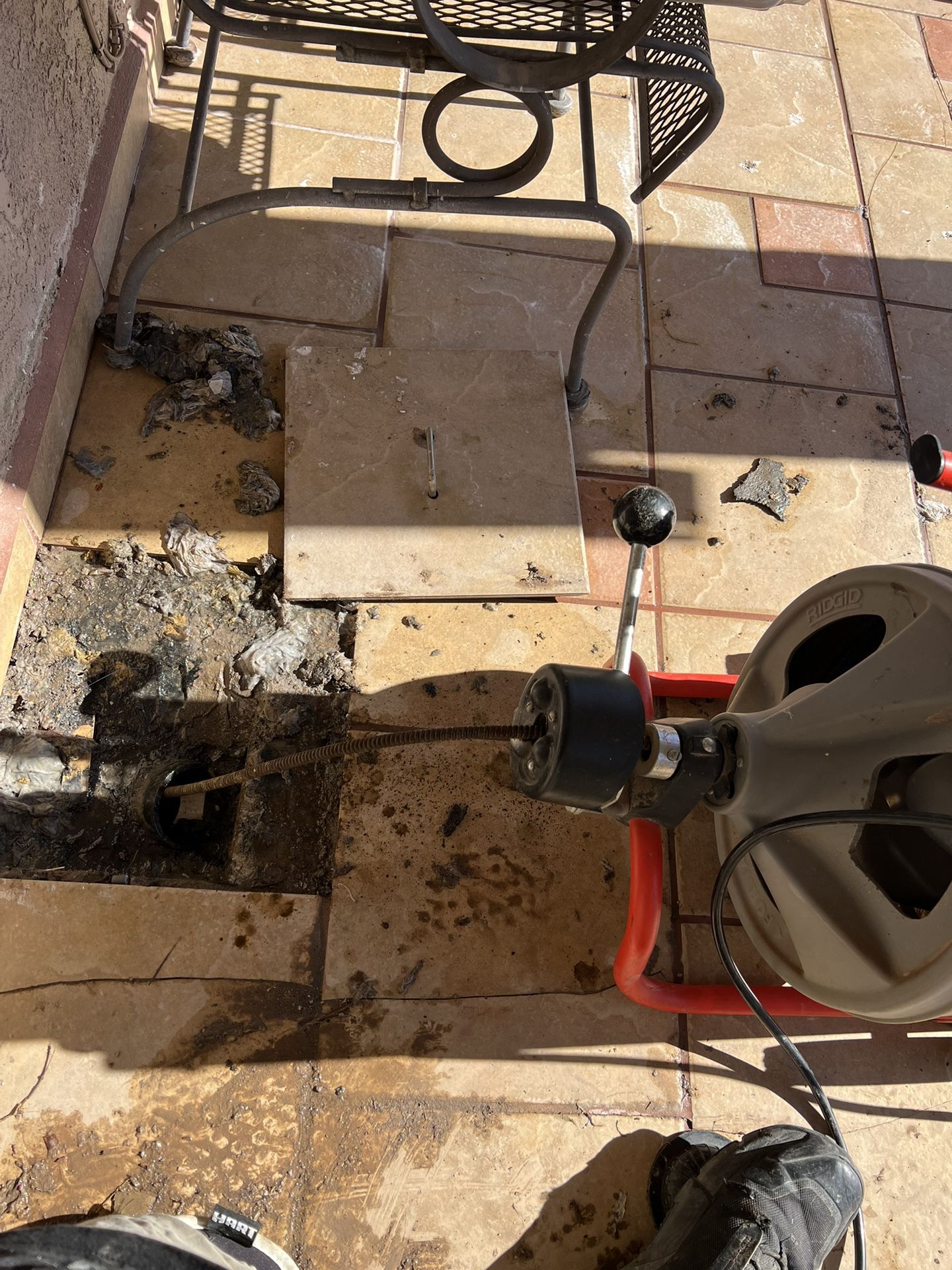 Snake Plumbing Drain Cleanout Clog Mainline Sewer