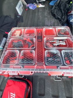 Milwaukee drill and impact pack out