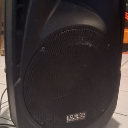EDISON PROFESSIONAL

BLUETOOTH SPEAKER Plug-in 🔌 Portable Loud Speaker 