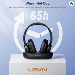 wireless Headphones For TV and Games work For 65 Hrs