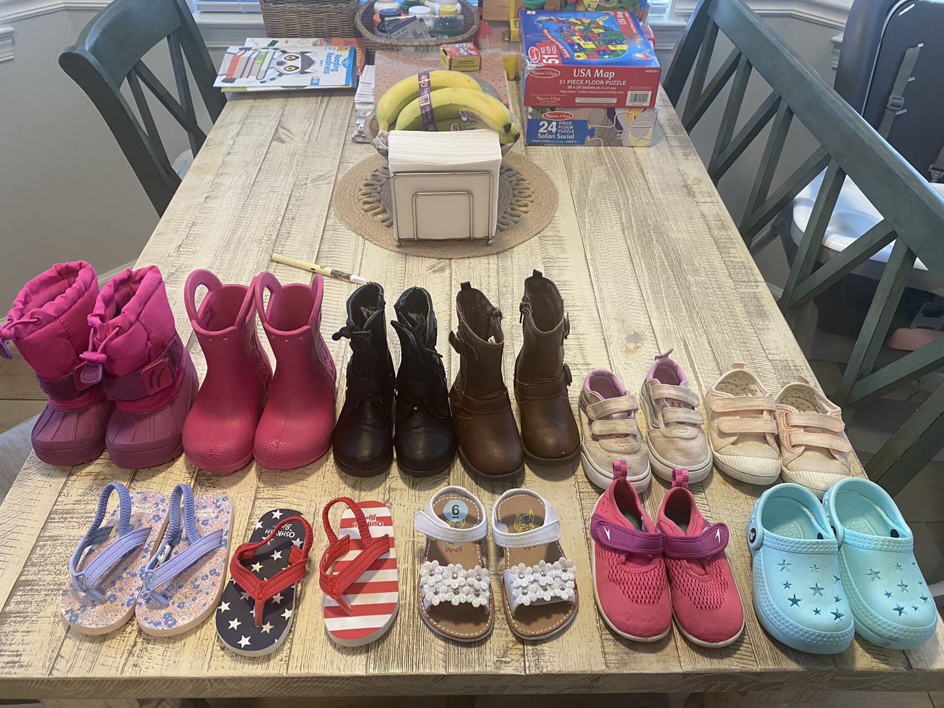 Size 6 Toddler Show Lot 