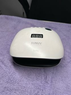 SUNUV - (UV/LED) Nail Lamp for Gel Nails/Acrylic Nails