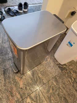 Better Homes & Gardens 13.2 Gallon Stainless Steel Step Trash Can