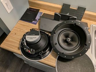 In Ceiling Speakers 8 inch Monoprice Alpha