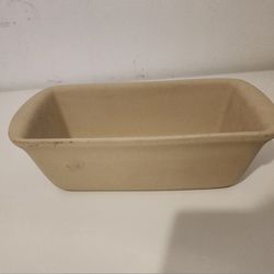 Pampered Chef Stoneware Loaf Pan BNWOT