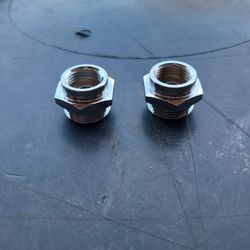 Holley Fuel Inlet Carburetor Adapter.(Pair) Fuel Bowl Inlet Fitting For 3/8 Tube 5/8-18 ID Thread 7/8-20 Fits: Holley