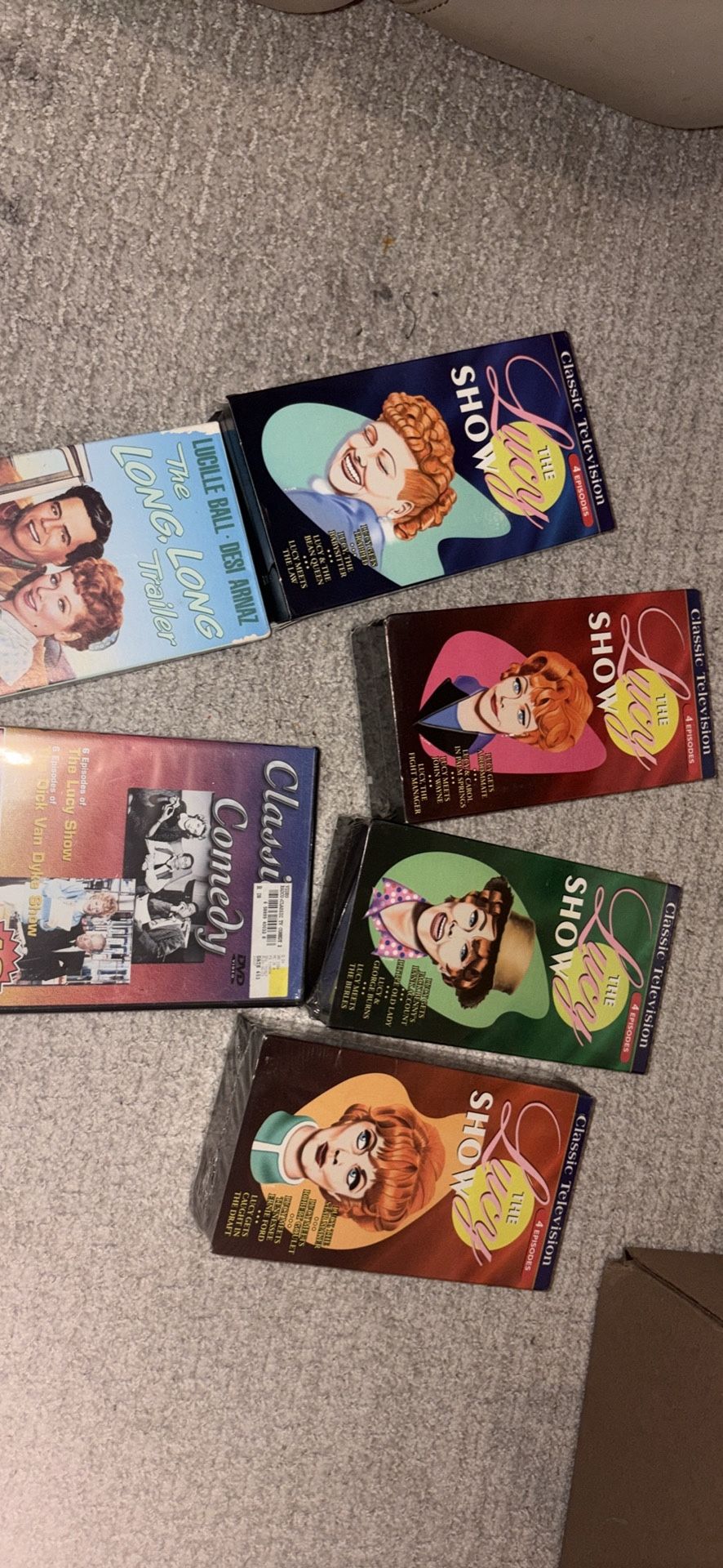 Lucy Show VCR And DVDs