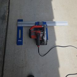 Circular Saw with Kreg rip saw.