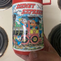 Disney vintage thermo bottle