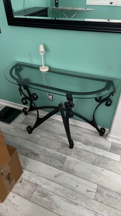 Glass table