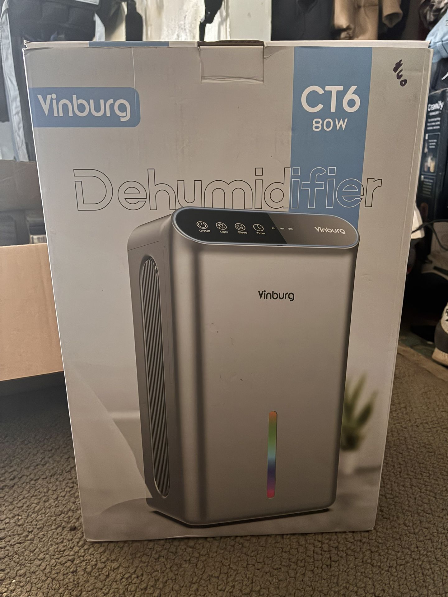 💧 Brand New Vinburg Smart Dehumidifier – $150 (Retails $269!) 💥