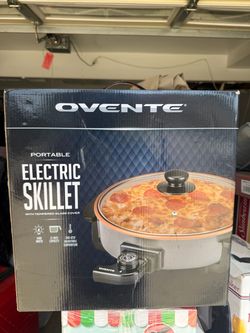 Ovente 12" Portable Electric Skillet - Brand New In Box