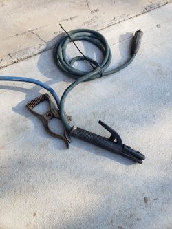 Electrodo y ground cable