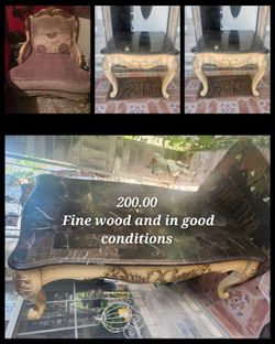Wood and MarbleFurniture
